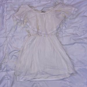 off the shoulder dress